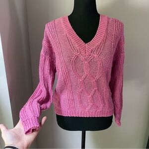 Vintage Pink Haberdasher S/M sweater